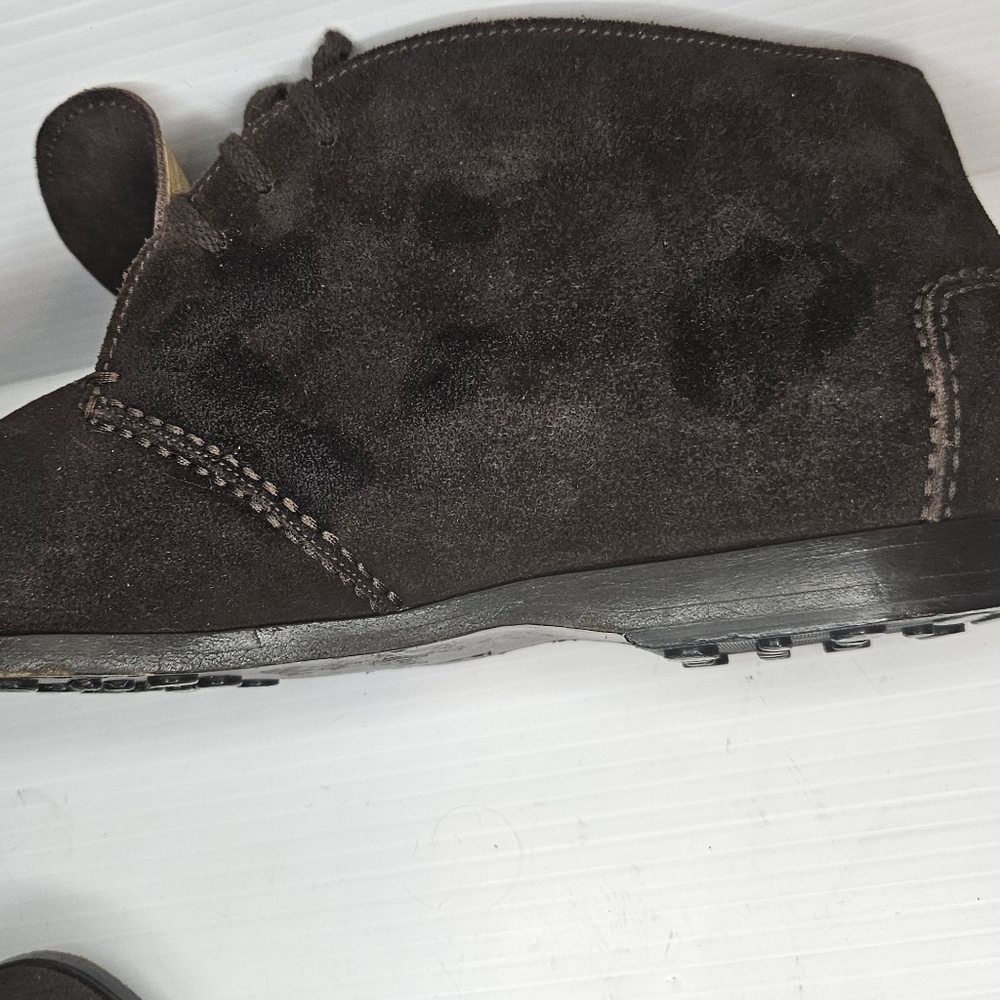 Car Shoe By Prada Men’s Suede Chelsea Boots Shoes Size 41/ US 8 - Picture 7 of 9